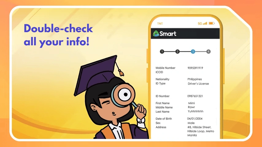 Review all the information carefully
