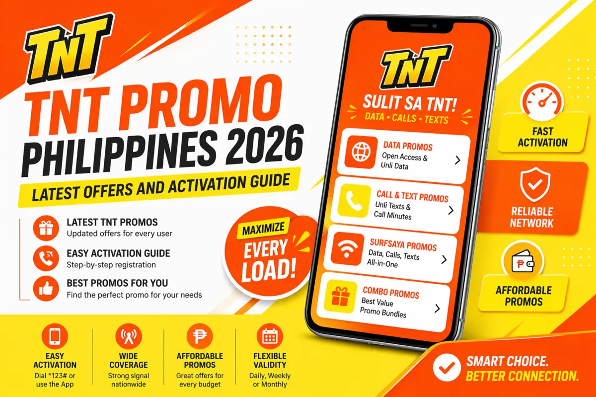 TNT PROMO 1 TNT Promo Philippines 2026 - Unlimited Data and Prepaid Offers